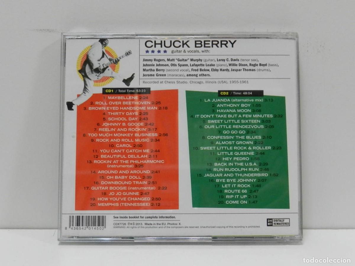 CDs de m&uacute;sica: DISCO 2 X CD. Chuck Berry &ndash; Greatest Hits. COMPACT DISC. - Foto 2