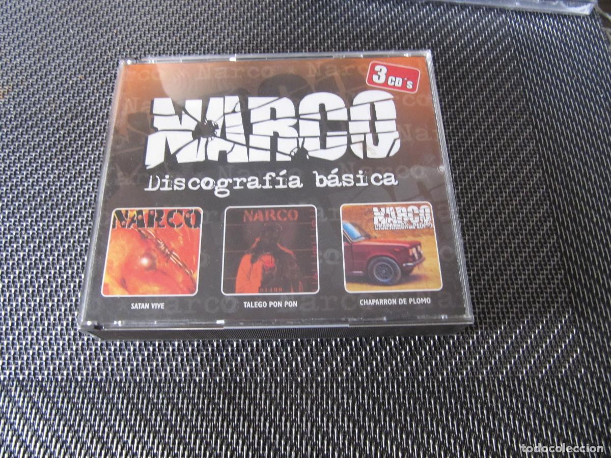 CDs de m&uacute;sica: NARCO - DISCOGRAFIA BASICA (3 CDS) - Foto 1