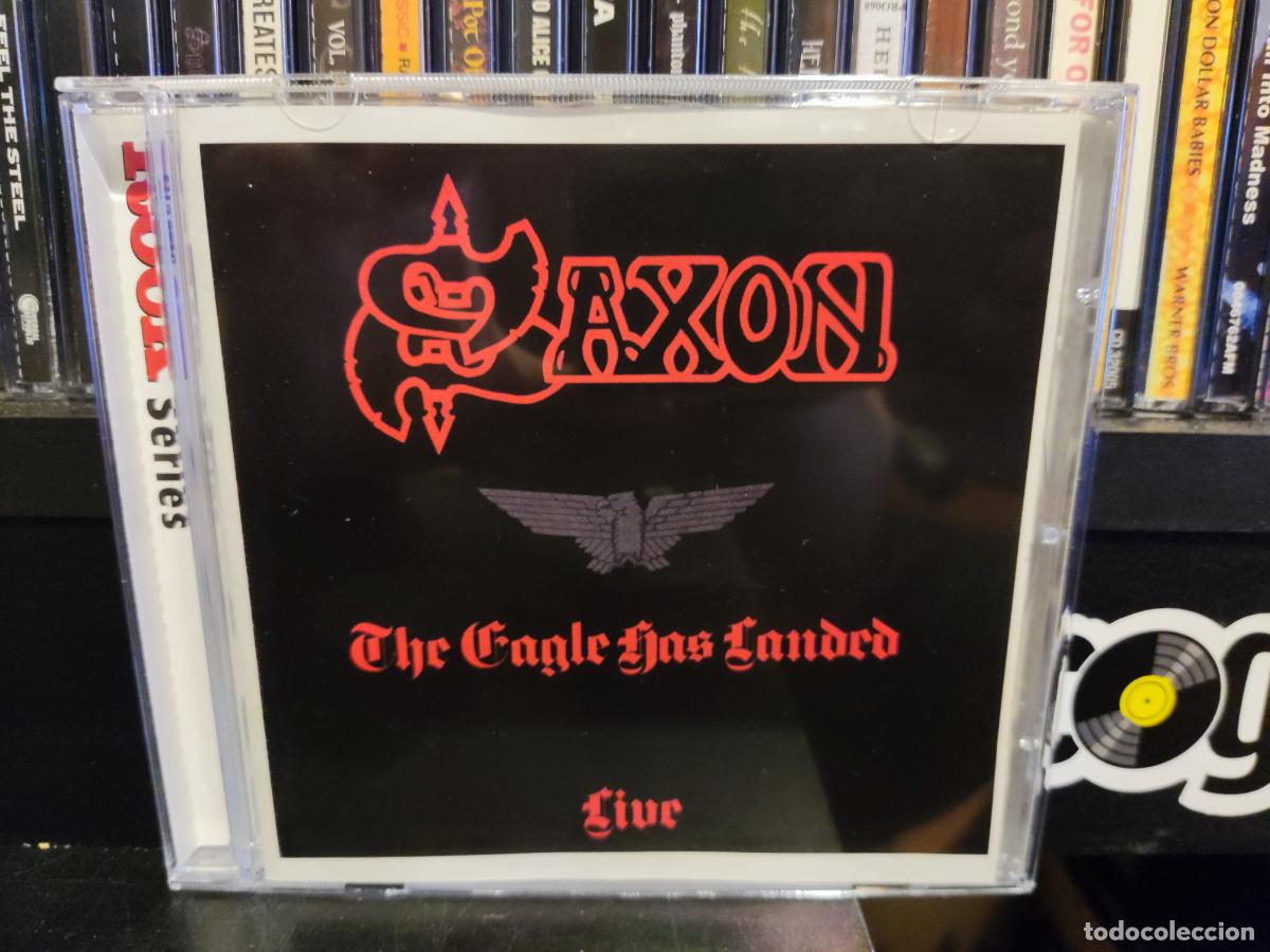 CDs de m&uacute;sica: SAXON - THE EAGLE HAS LANDED (LIVE) - Foto 1