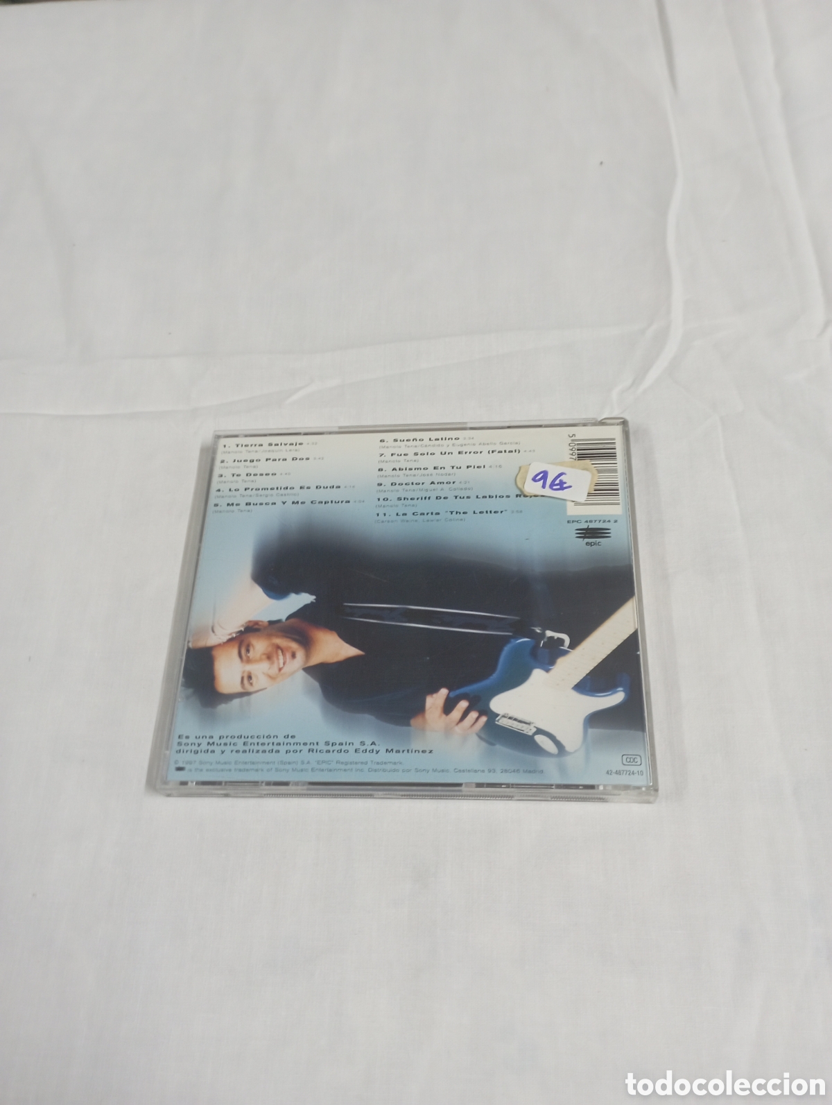 CDs de m&uacute;sica: Manolo tena juego para dos - Foto 2
