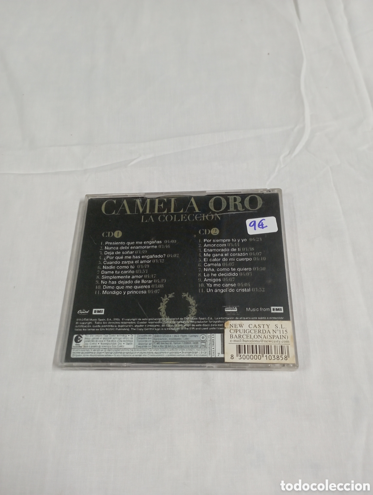 CDs de m&uacute;sica: Camela oro la colecci&oacute;n 2cds - Foto 2