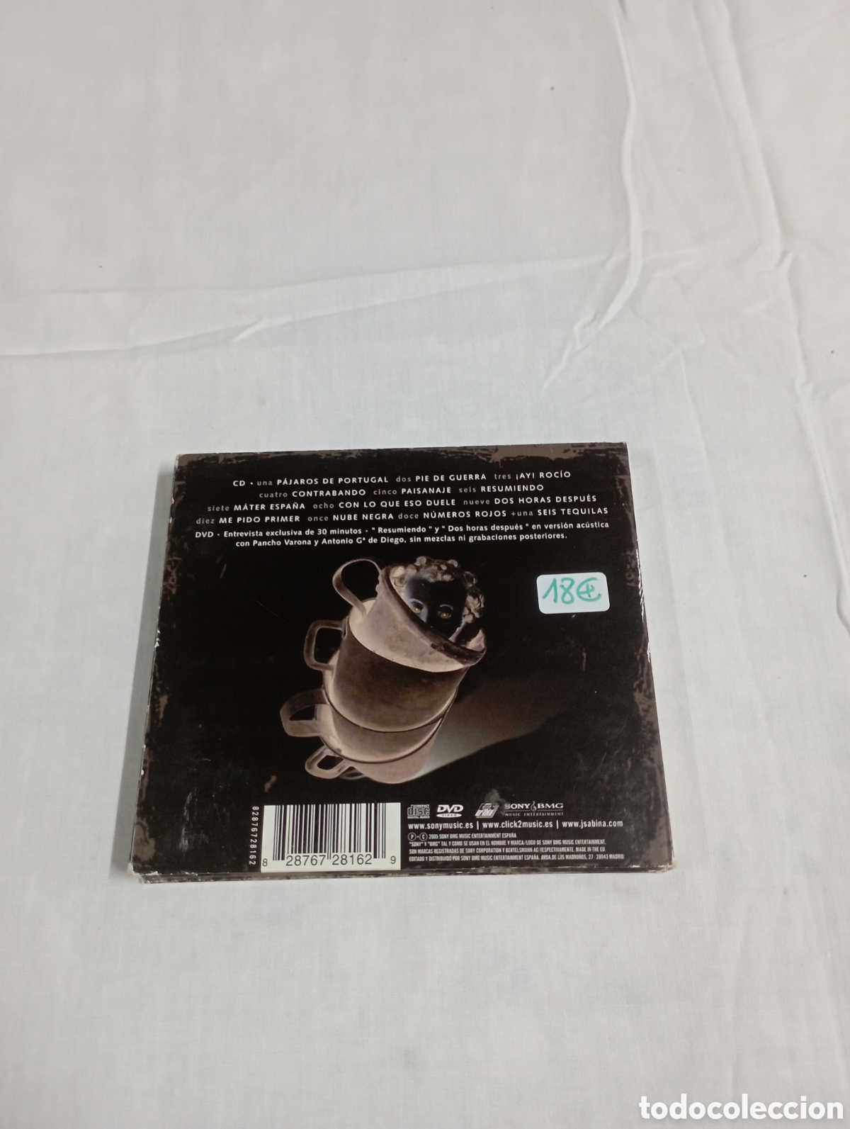 CDs de m&uacute;sica: Joaquin Sabina alivio de luto - Foto 2
