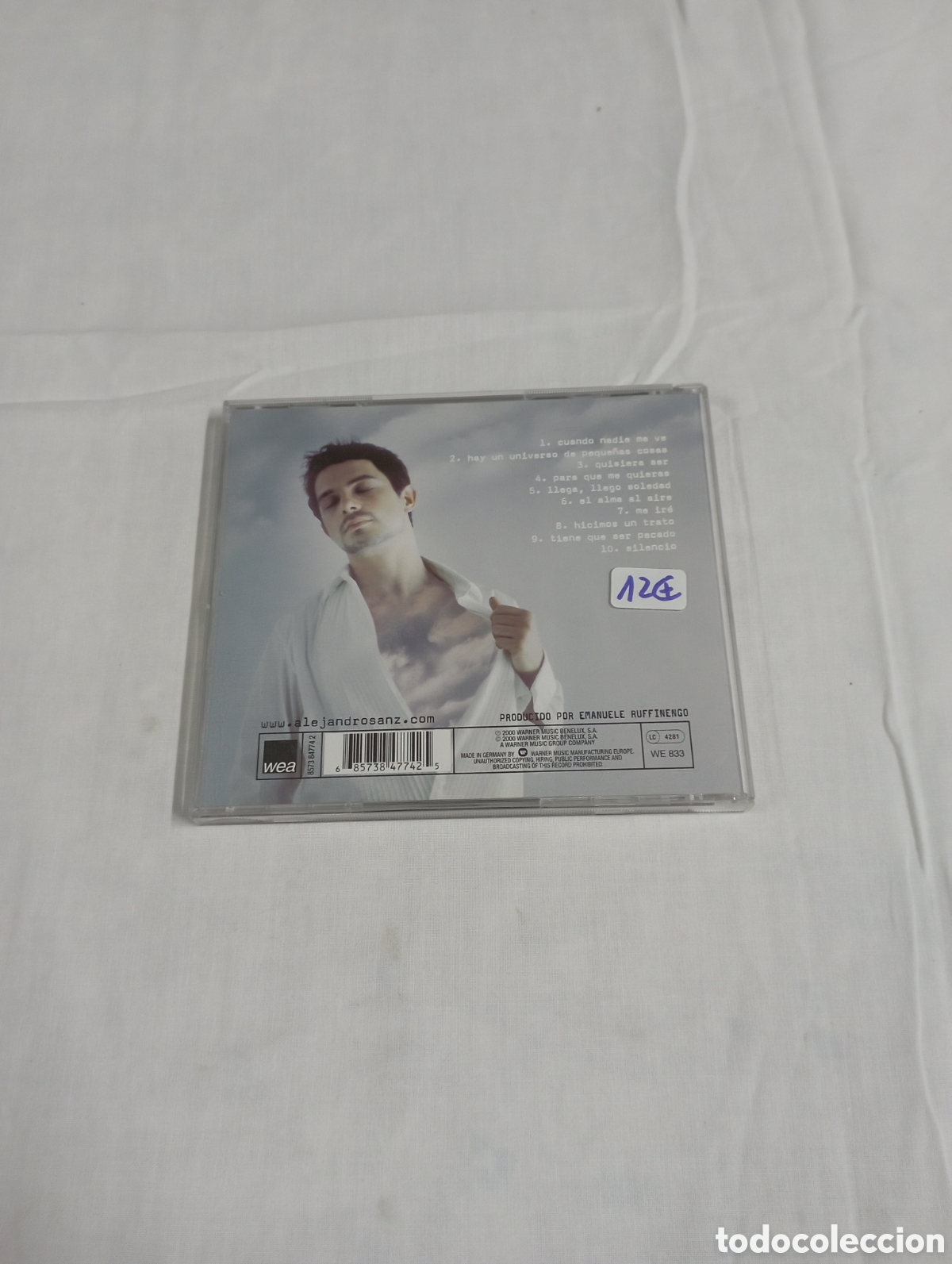 CDs de m&uacute;sica: Alejandro Sanz / el alma la aire - Foto 2
