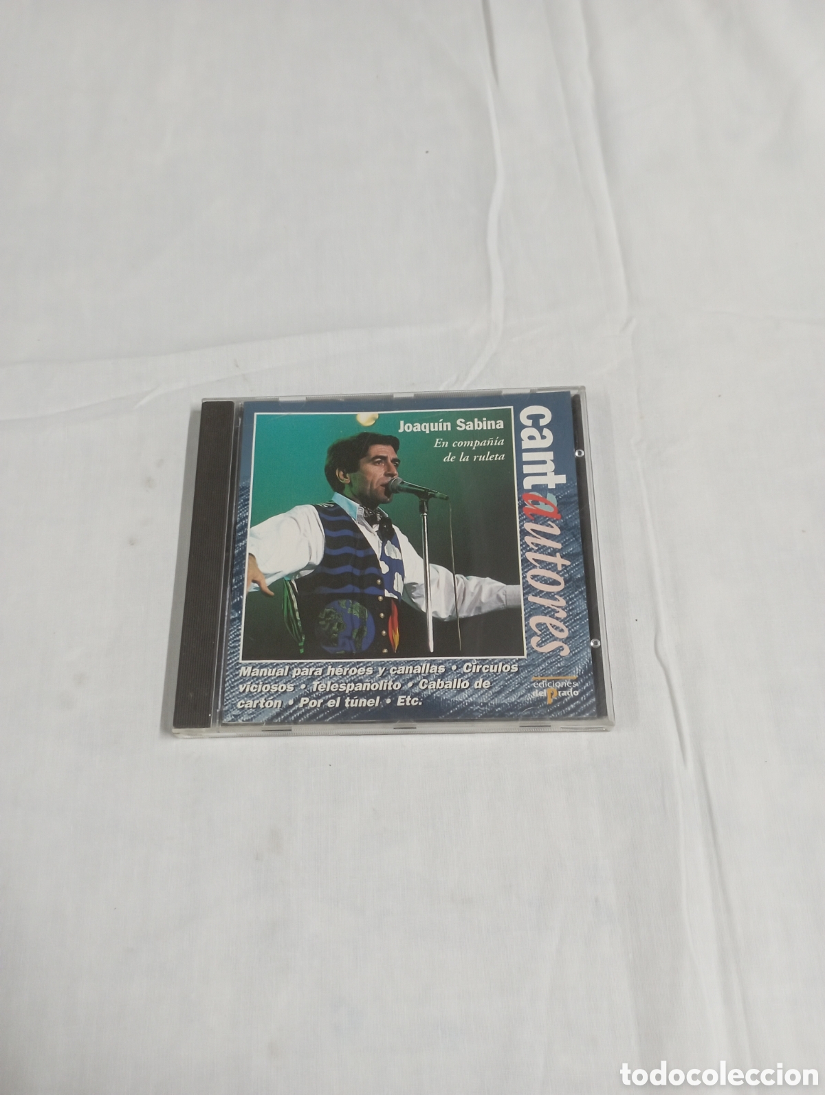 CDs de m&uacute;sica: Joaquin Sabina en compa&ntilde;&iacute;a de la ruleta - Foto 1