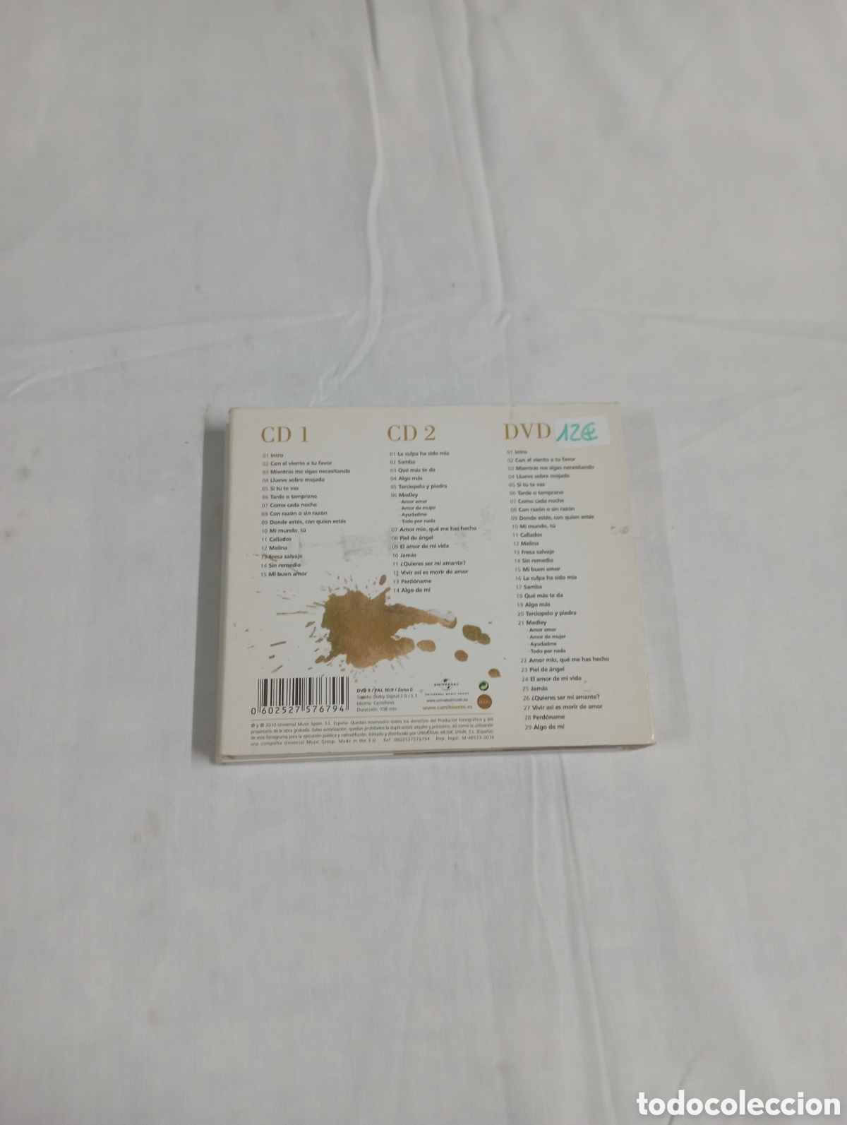 CDs de m&uacute;sica: Camilo Sesto todo de mi - Foto 3