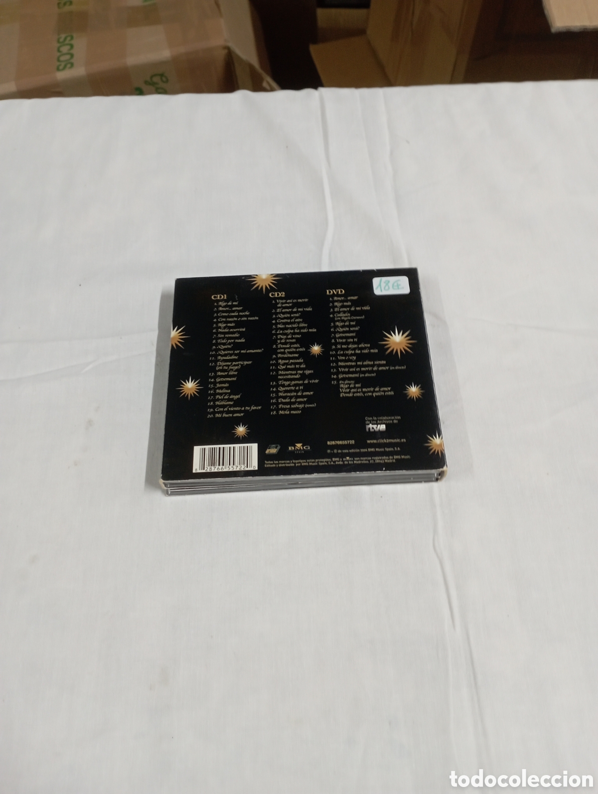 CDs de m&uacute;sica: Camilo sesto 2 cd + 1 dvd - Foto 2