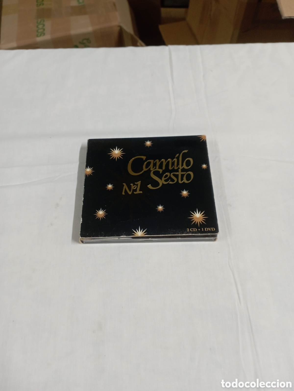CDs de m&uacute;sica: Camilo sesto 2 cd + 1 dvd - Foto 1