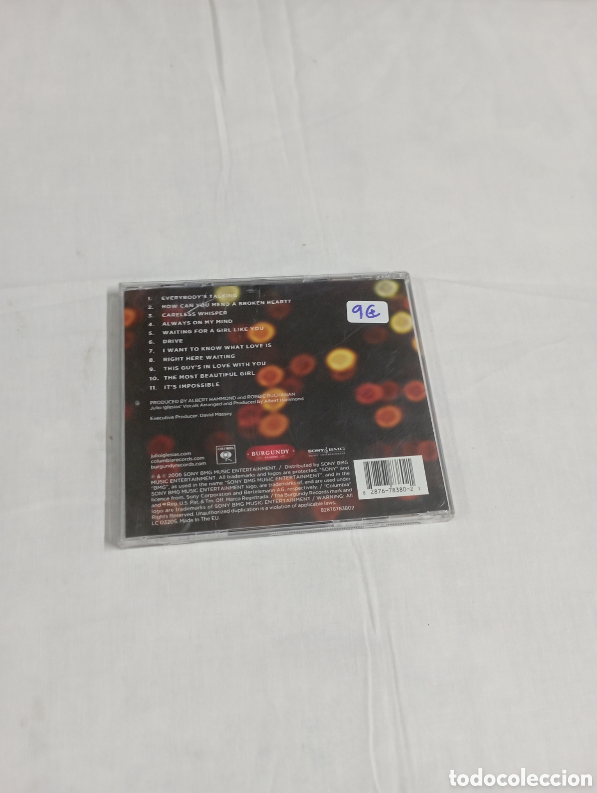 CDs de m&uacute;sica: Julio Iglesias romantic classics - Foto 2