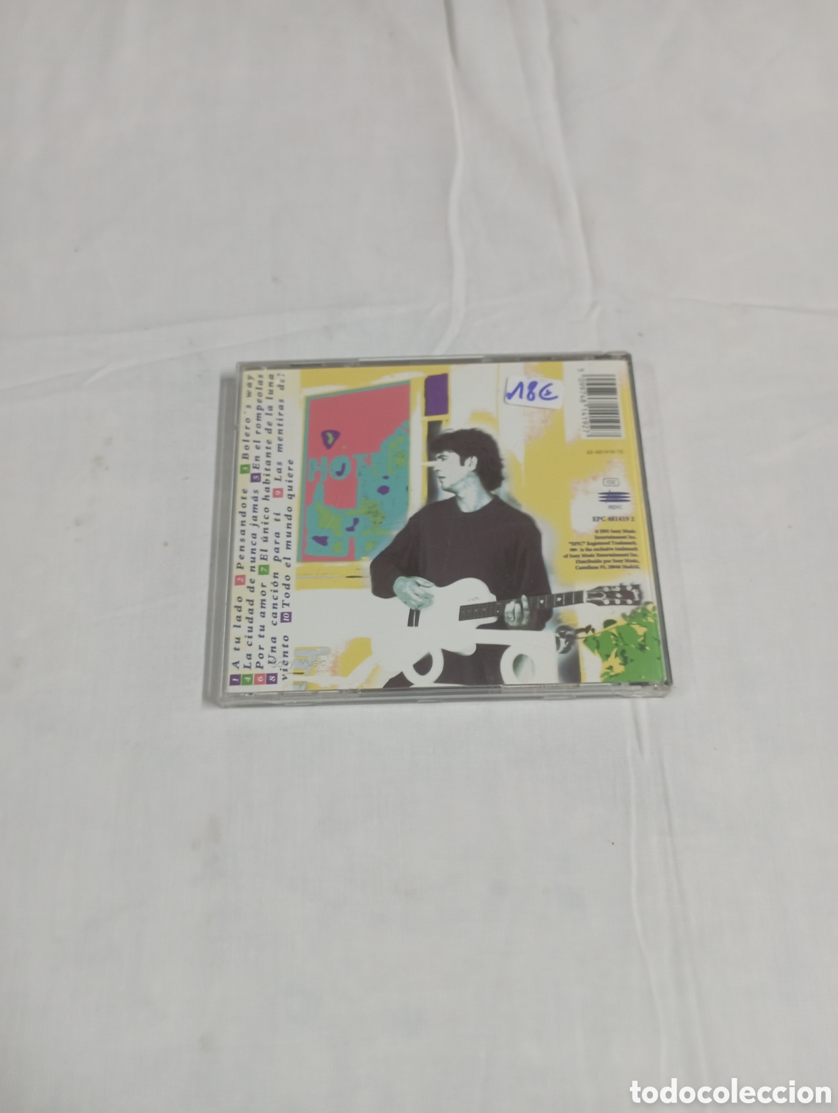 CDs de m&uacute;sica: Manolo tena las mentiras del viento - Foto 2