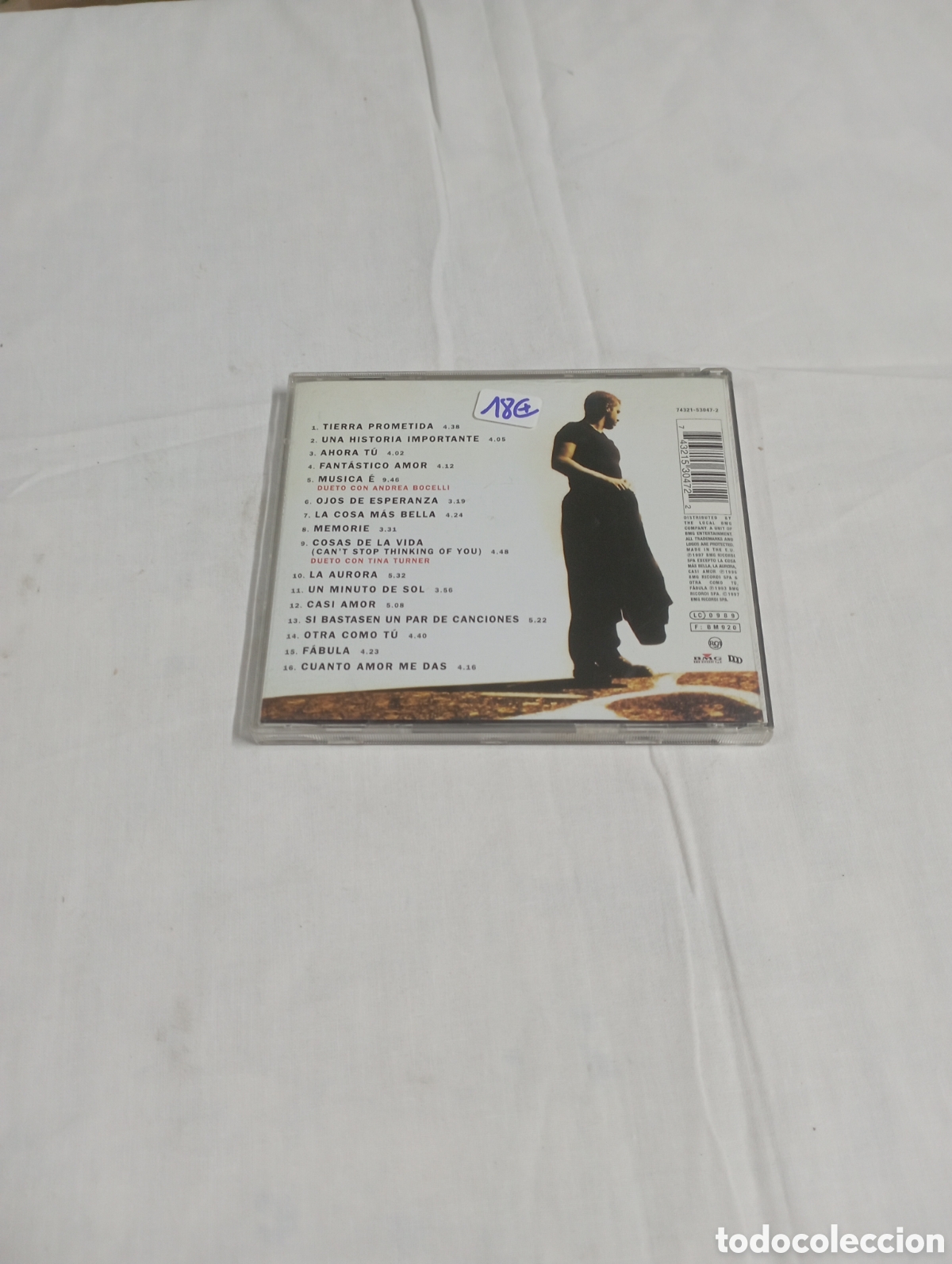 CDs de m&uacute;sica: Eros Ramazzotti original - Foto 2