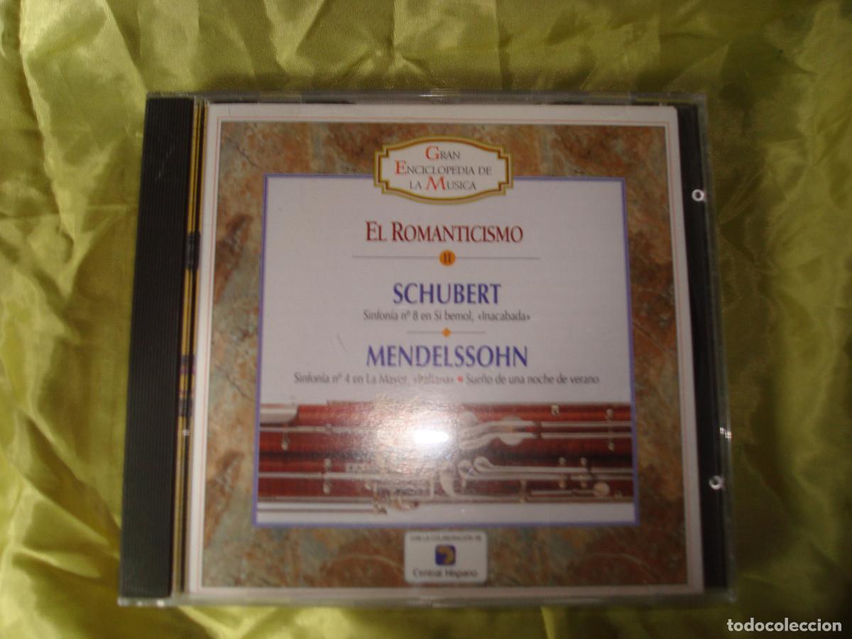 CDs de m&uacute;sica: EL ROMANTICISMO. SCHBERT, MENDELSSOHN. CD . IMPECABLE - Foto 1