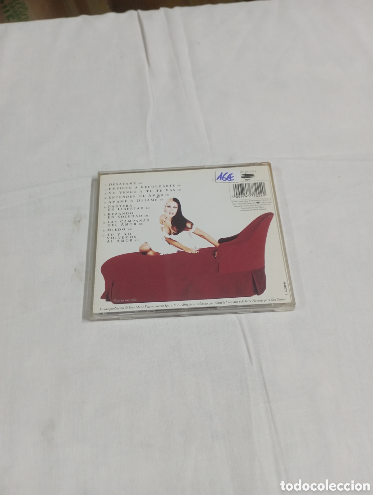 CDs de m&uacute;sica: Monica Naranjo palabra de mujer - Foto 2