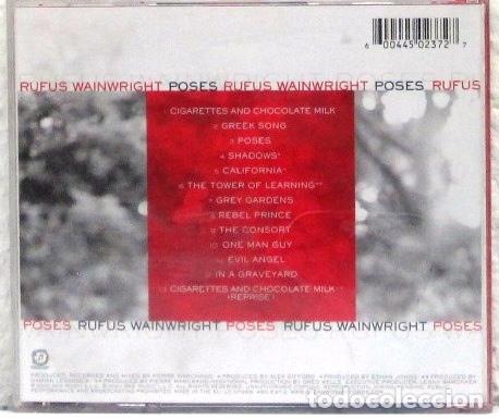 CDs de m&uacute;sica: RUFUS WAINWRIGHT - POSES - CD - Foto 2