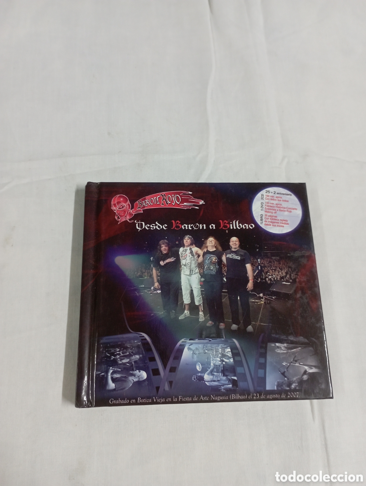 CDs de m&uacute;sica: Baron Rojo desde baron a Bilbao - Foto 1