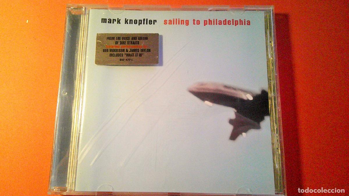 CDs de m&uacute;sica: CD E10 *MARK KNOPFLER SALLING TO PHILADELPHIA - Foto 1