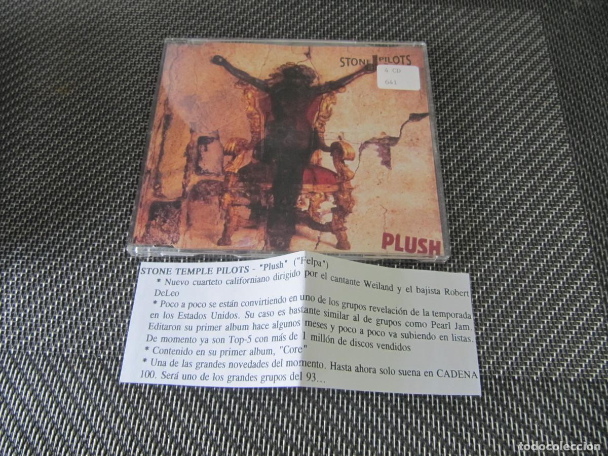 CDs de m&uacute;sica: Stone Temple Pilots. PLUSH. CD single CADENA 100 - Foto 1