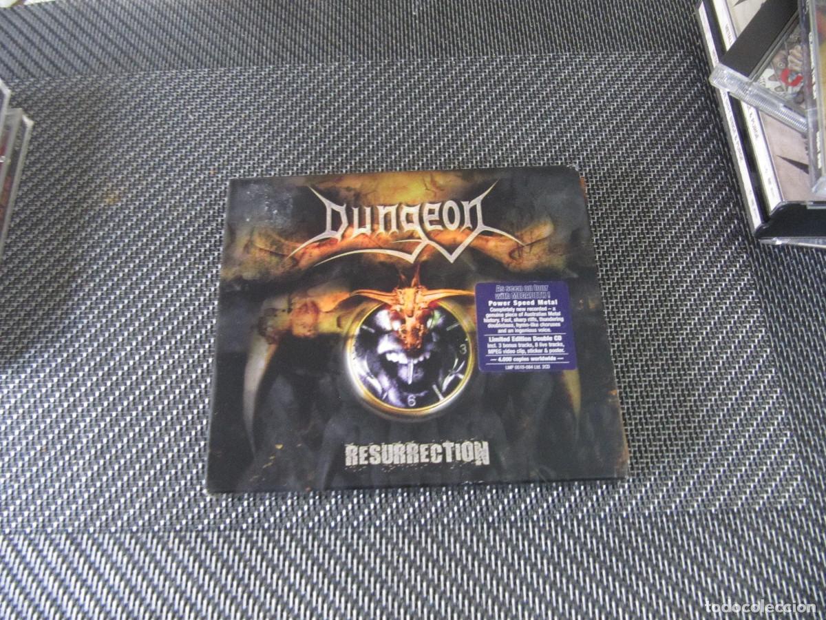 CDs de m&uacute;sica: DUNGEON RESURRECTION 2 CDS POSTER Y PEGATINA - Foto 1