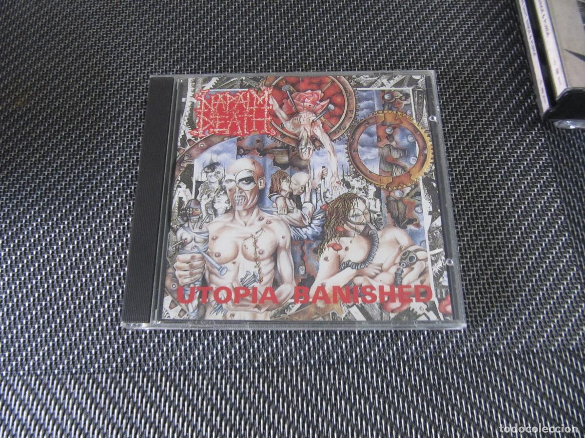 CDs de m&uacute;sica: Napalm Death &ndash; Utopia Banished MOSH 53CD - Foto 1