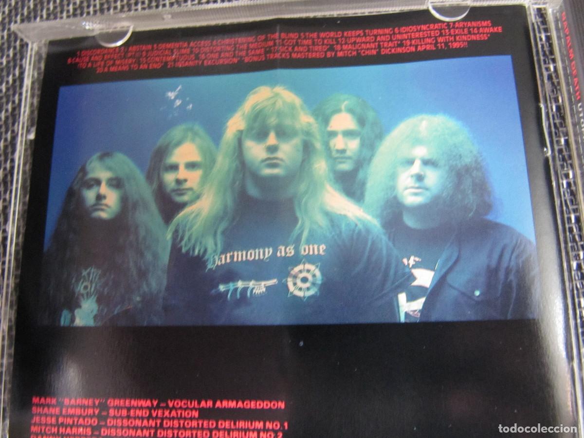 CDs de m&uacute;sica: Napalm Death &ndash; Utopia Banished MOSH 53CD - Foto 2