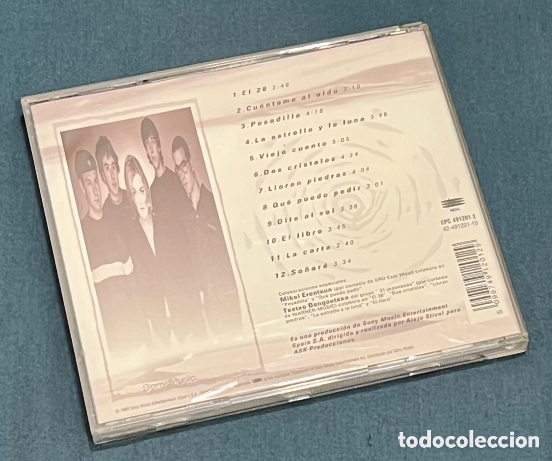 CDs de m&uacute;sica: CD. La Oreja de Van Gogh. &ldquo;Dile al sol&rdquo;. 1998. - Foto 2