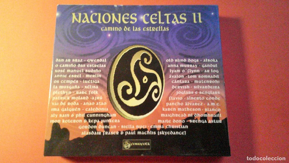 CDs de m&uacute;sica: CD E10 * NACIONES CELTAS II CAMINO DE LAS ESTRELLAS 3 CDs
