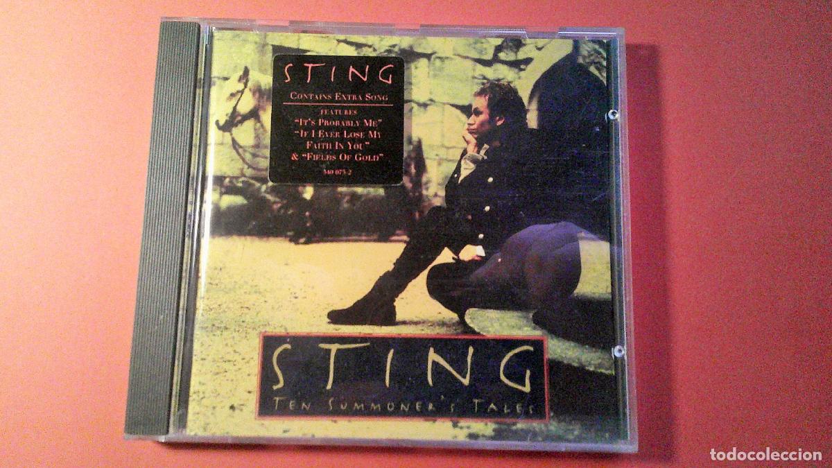 CDs de m&uacute;sica: CD E10 * STING TEN SUMMONER&acute;S TALES - Foto 1