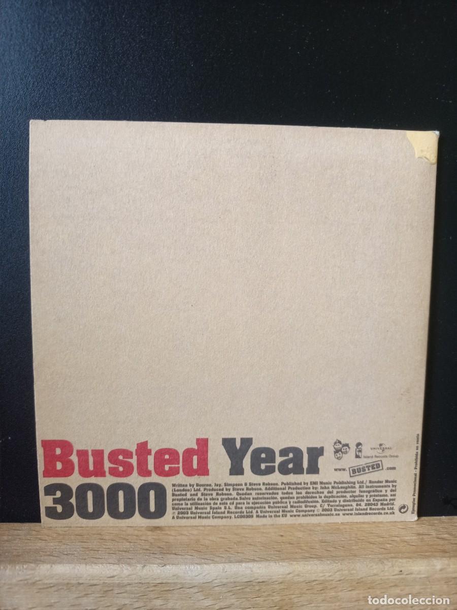 CDs de m&uacute;sica: YEAR 3000. BUSTED. 2003. SINGLE. UNIVERSAL - Foto 4