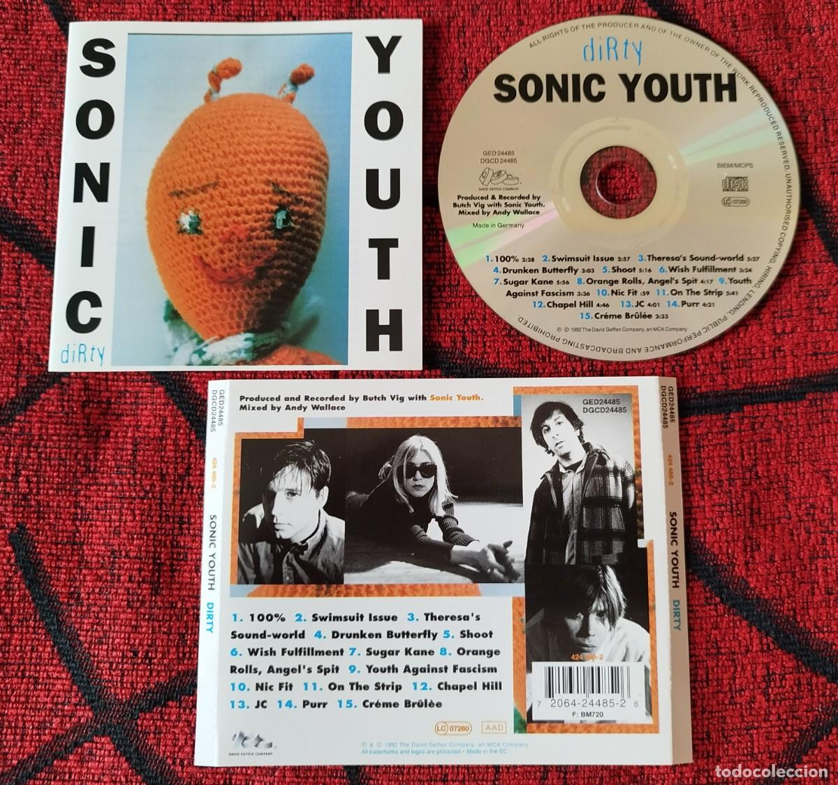 CDs de m&uacute;sica: SONIC YOUTH ** Dirty ** CD 1992 - Foto 1