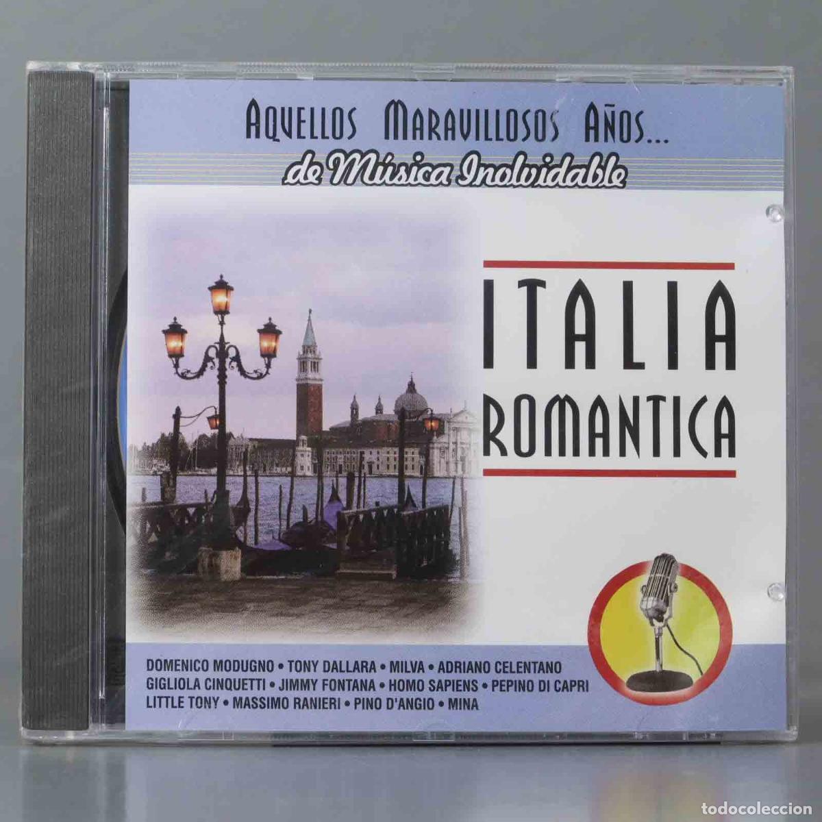 CDs de m&uacute;sica: CD. ITALIA ROMANTICA. PRECINTADO - Foto 1