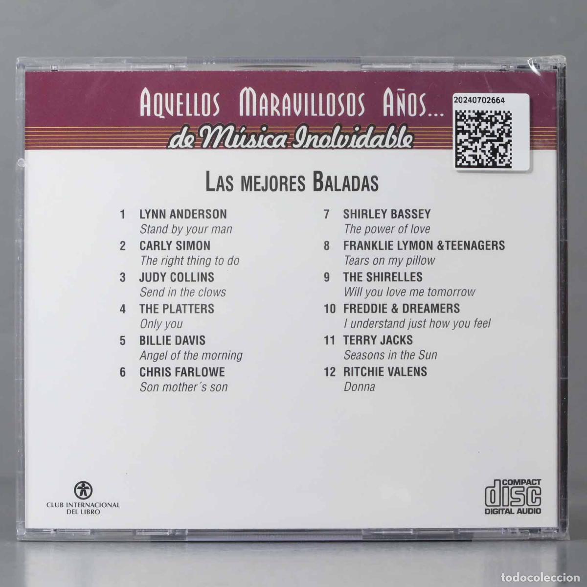 CDs de m&uacute;sica: CD. LAS MEJORES BALADAS. PRECINTADO - Foto 2