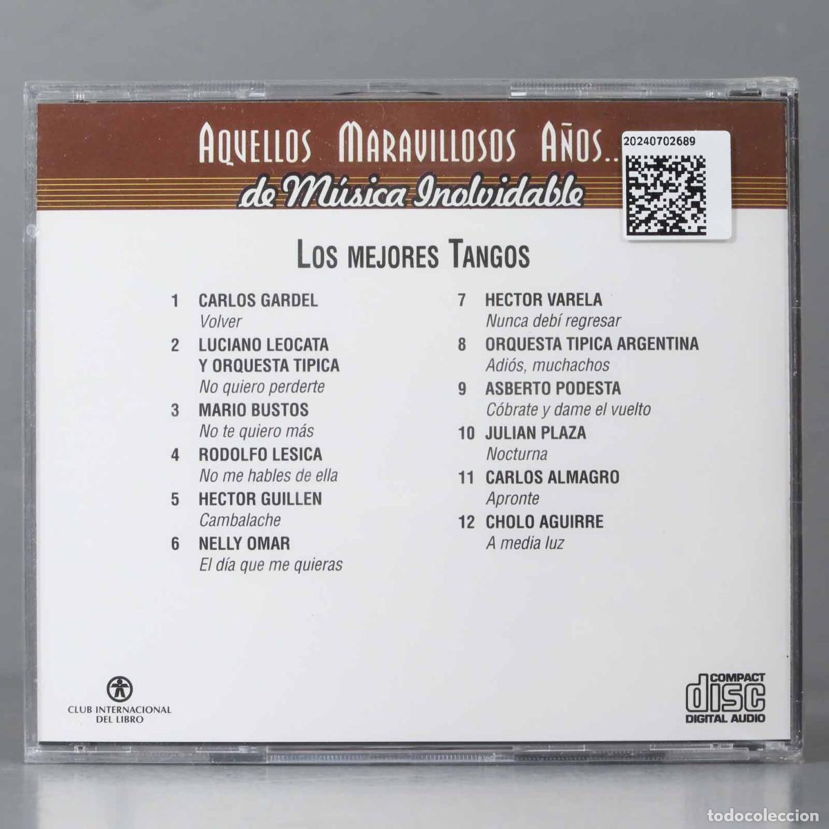 CDs de m&uacute;sica: CD. Los MEJORES TANGOS. PRECINTADO - Foto 2