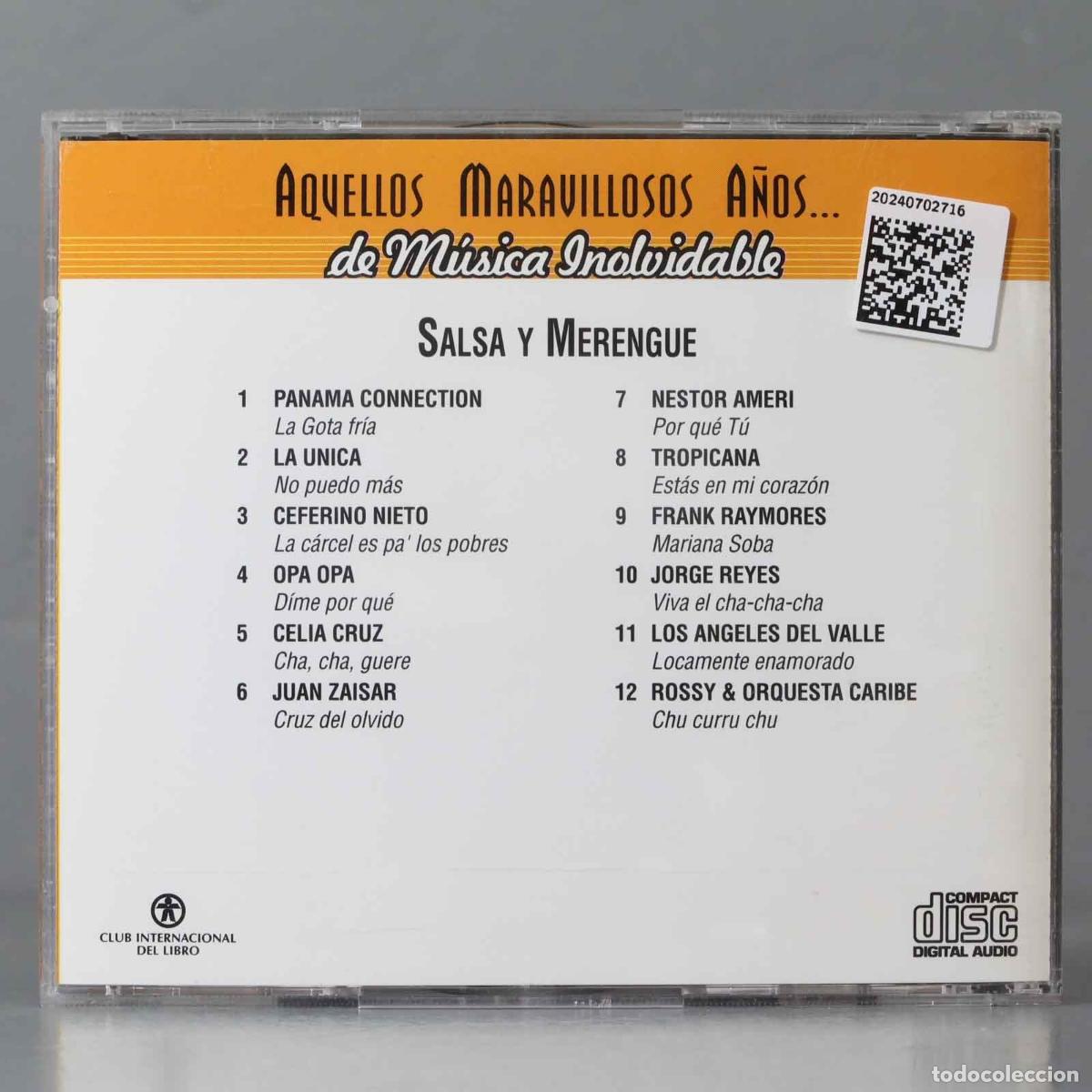 CDs de m&uacute;sica: CD. SALSA Y MERENGUE - Foto 2