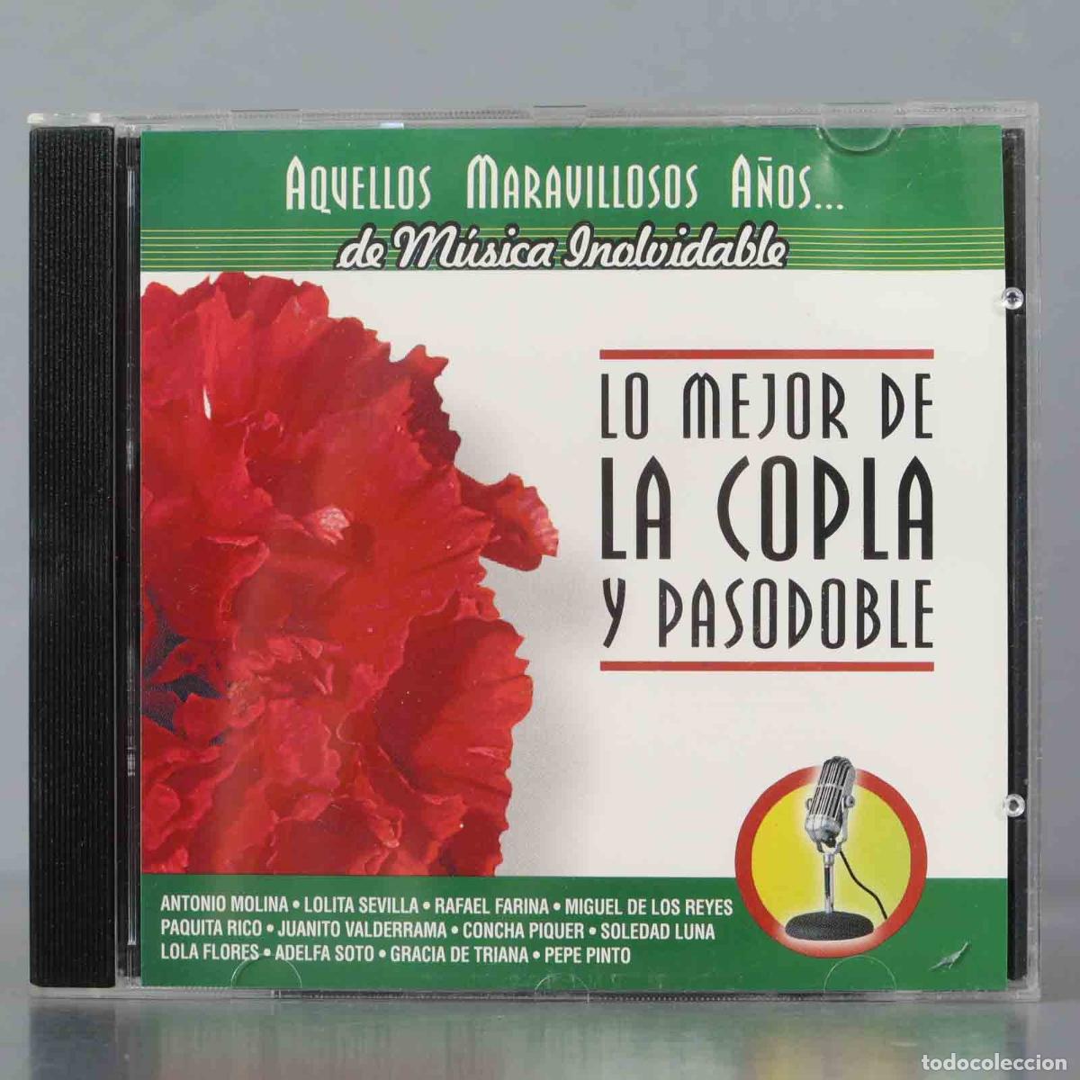 CDs de m&uacute;sica: CD. Lo MEJOR DE LA COPLA Y PASODOBLE - Foto 1