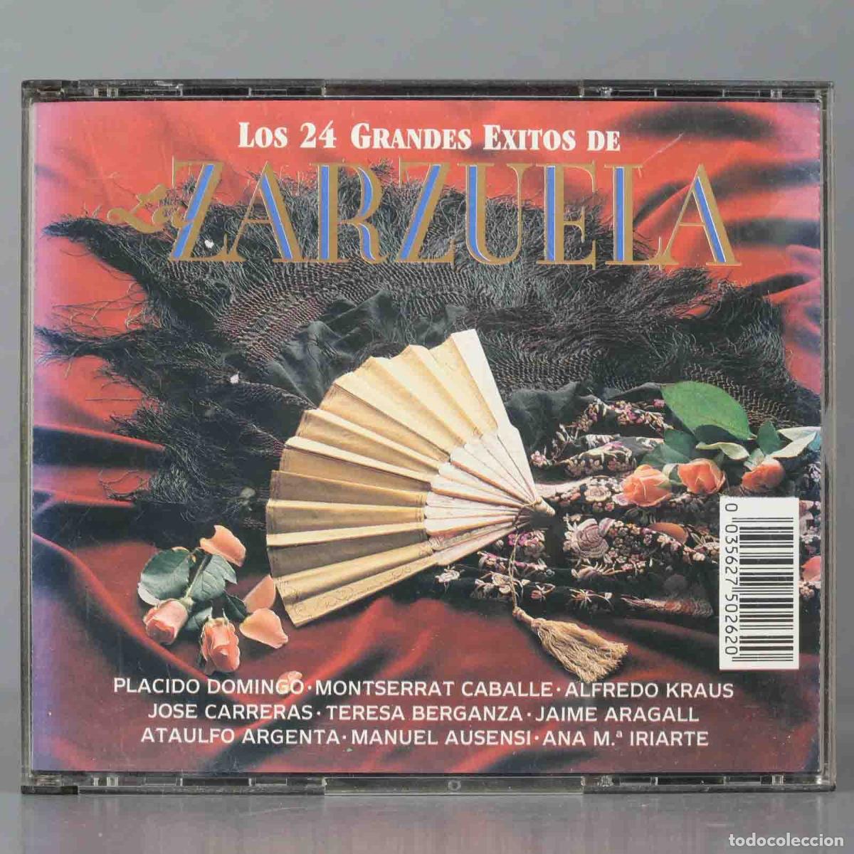CDs de m&uacute;sica: CD. Los 24 Grandes &Eacute;xitos De La Zarzuela - Foto 1