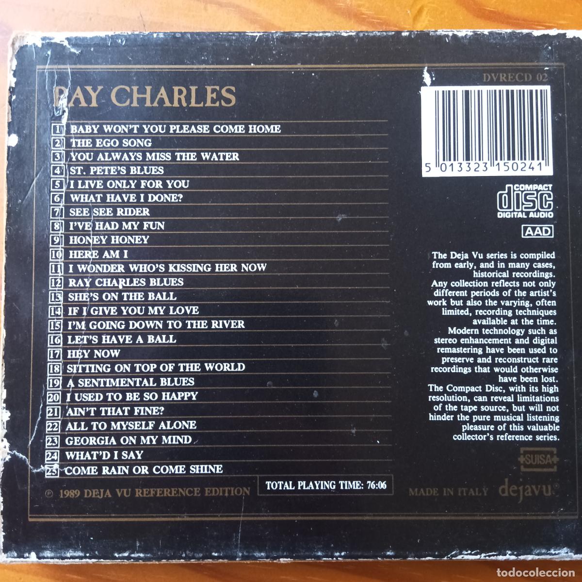 CDs de m&uacute;sica: RAY CHARLES, THE STORY. CD - Foto 2