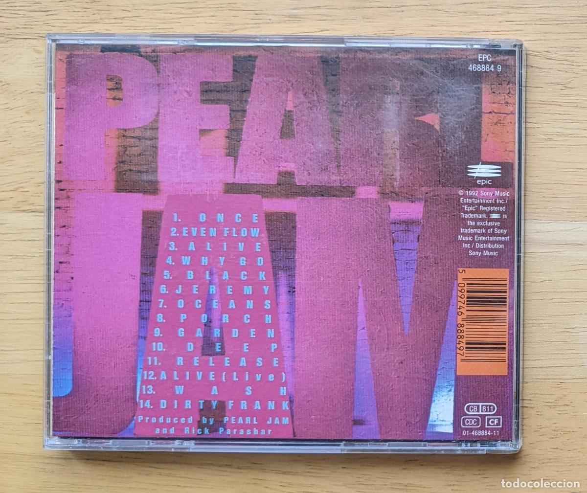 CDs de m&uacute;sica: PEARL JAM - TEN - CD - Foto 2