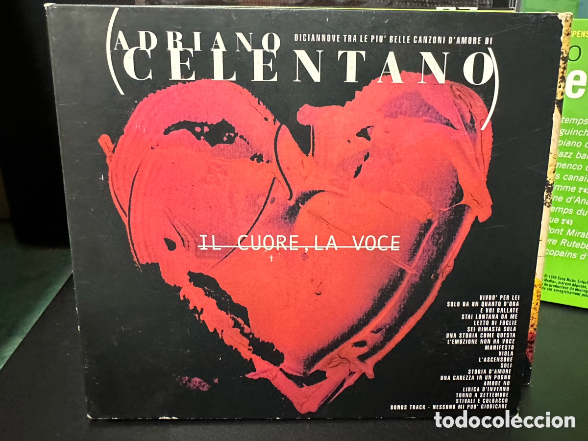 CDs de m&uacute;sica: Adriano Celentano - Il Cuore, La Voce (CD, Comp) - Foto 1