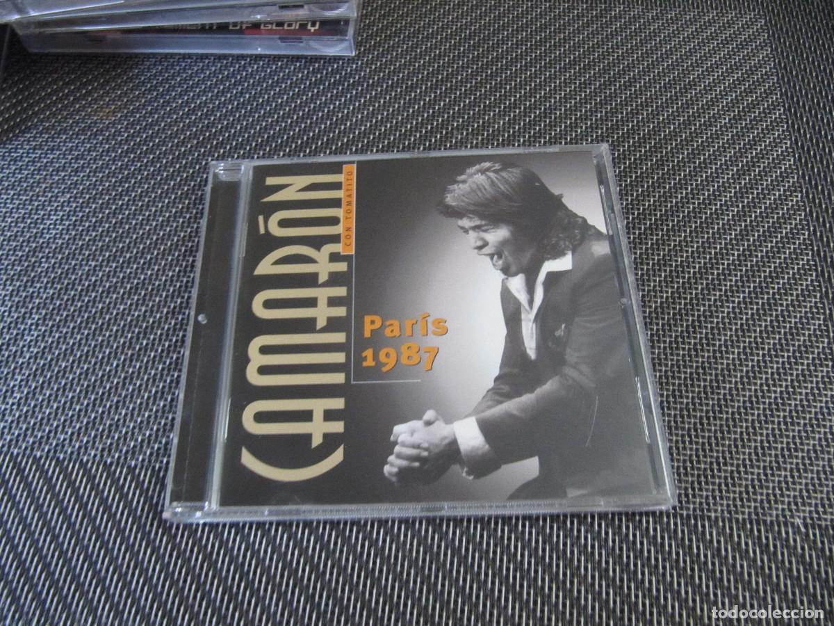 CDs de m&uacute;sica: Camar&oacute;n con Tomatito Par&iacute;s 1987 - Foto 1