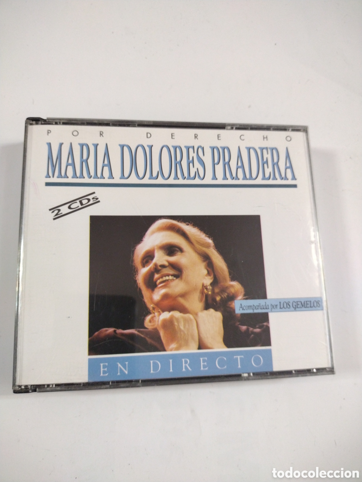 CDs de m&uacute;sica: MARIA DOLORES PRADERA. EN DIRECTO CD - Foto 1