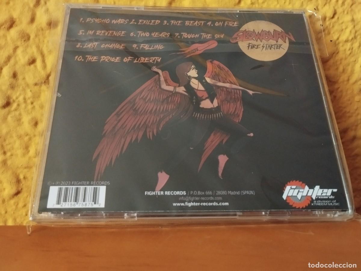 CDs de m&uacute;sica: SLOWBURN - FIRE STARTER CD HEAVY METAL ESPA&Ntilde;OL - Foto 2