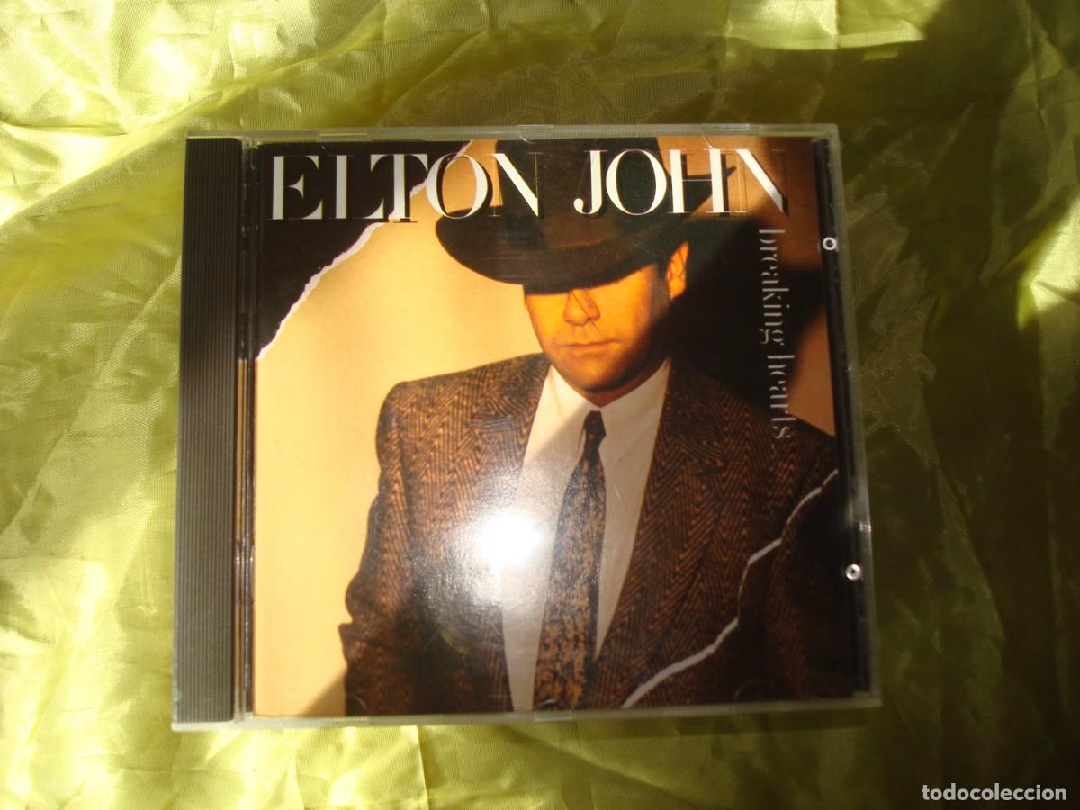 CDs de m&uacute;sica: ELTON JOHN. BREAKING HEARTS. CD. IMPECABLE(#) - Foto 1