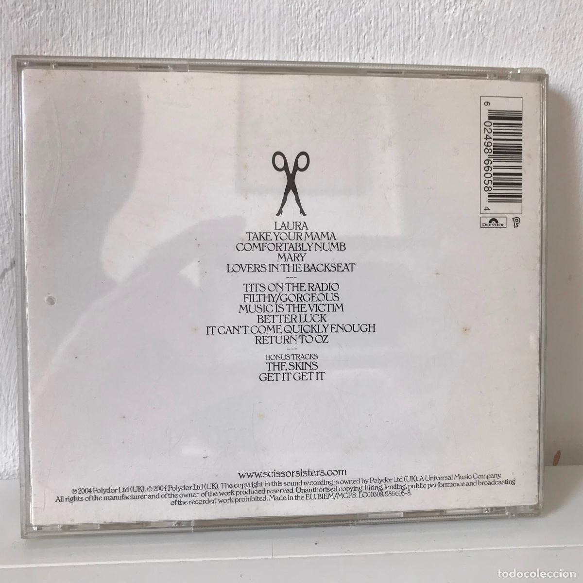 CDs de m&uacute;sica: Scissor Sisters. PEDIDO M&Iacute;NIMO 5&euro; - Foto 2
