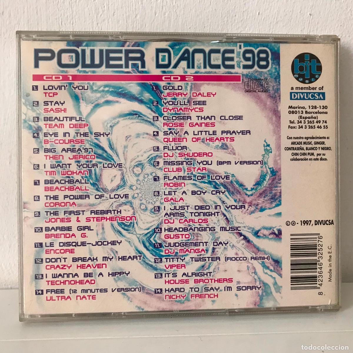 CDs de m&uacute;sica: Power Dance98. TCP... - Foto 2