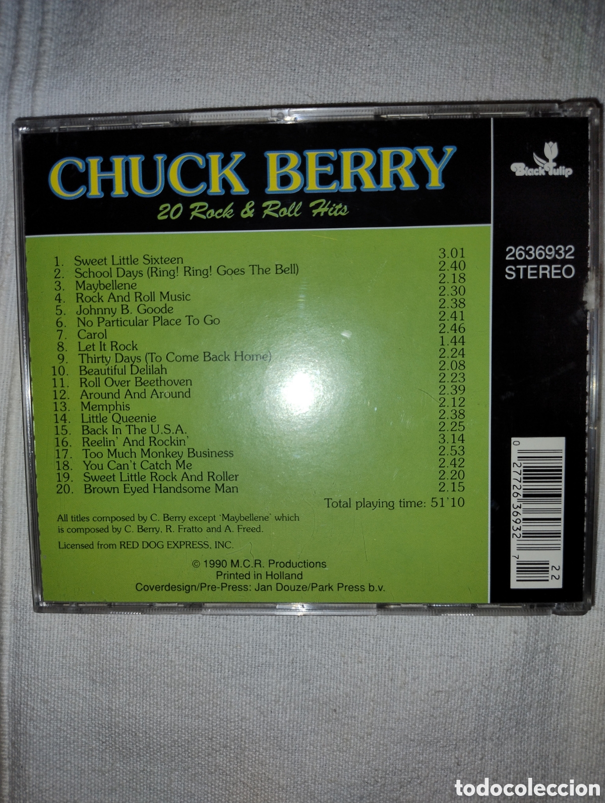 CDs de m&uacute;sica: Chuck Berry 20 rock & roll hits CD - Foto 3