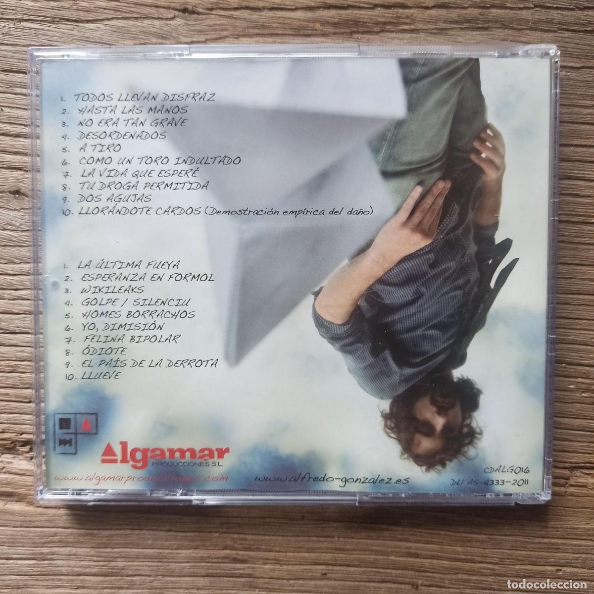 CDs de m&uacute;sica: CD Alfredo Gonz&aacute;lez - Dobleces - Foto 2