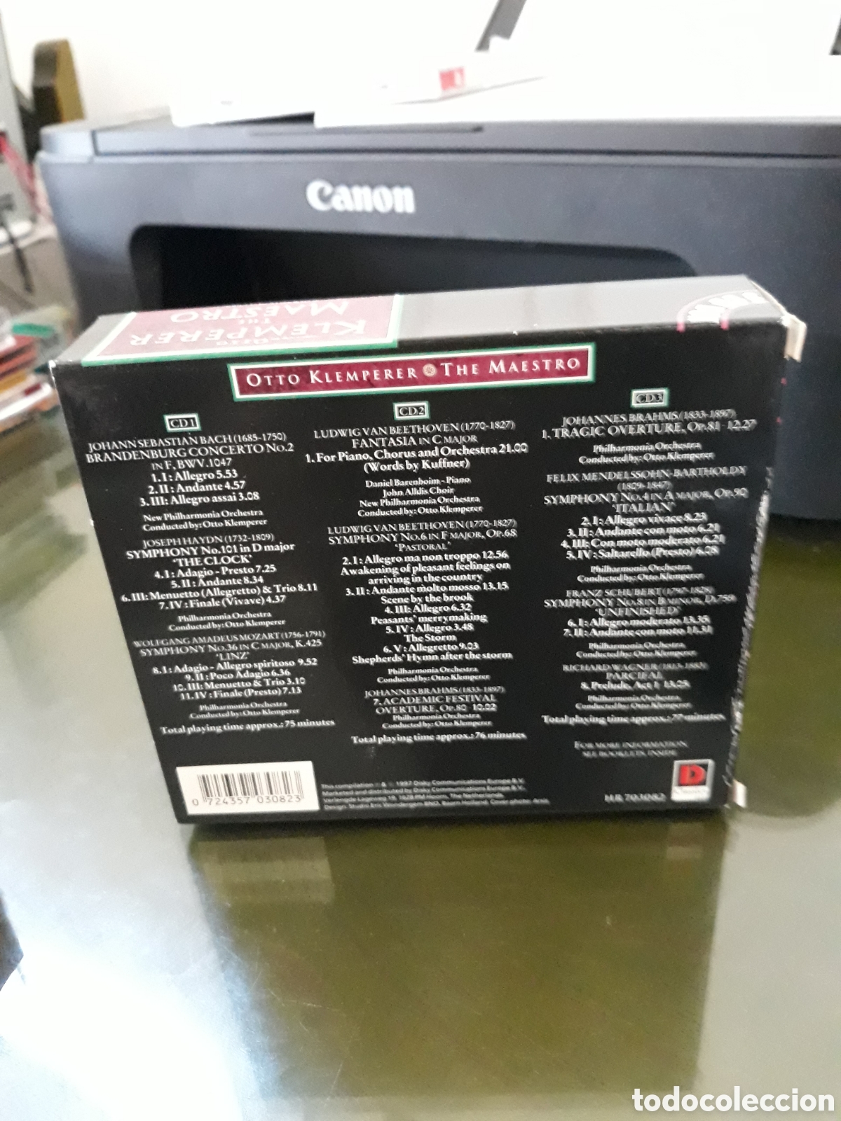 CDs de m&uacute;sica: OTTO KLEMPERER: THE MAESTRO - 3 CD BOX - Foto 3