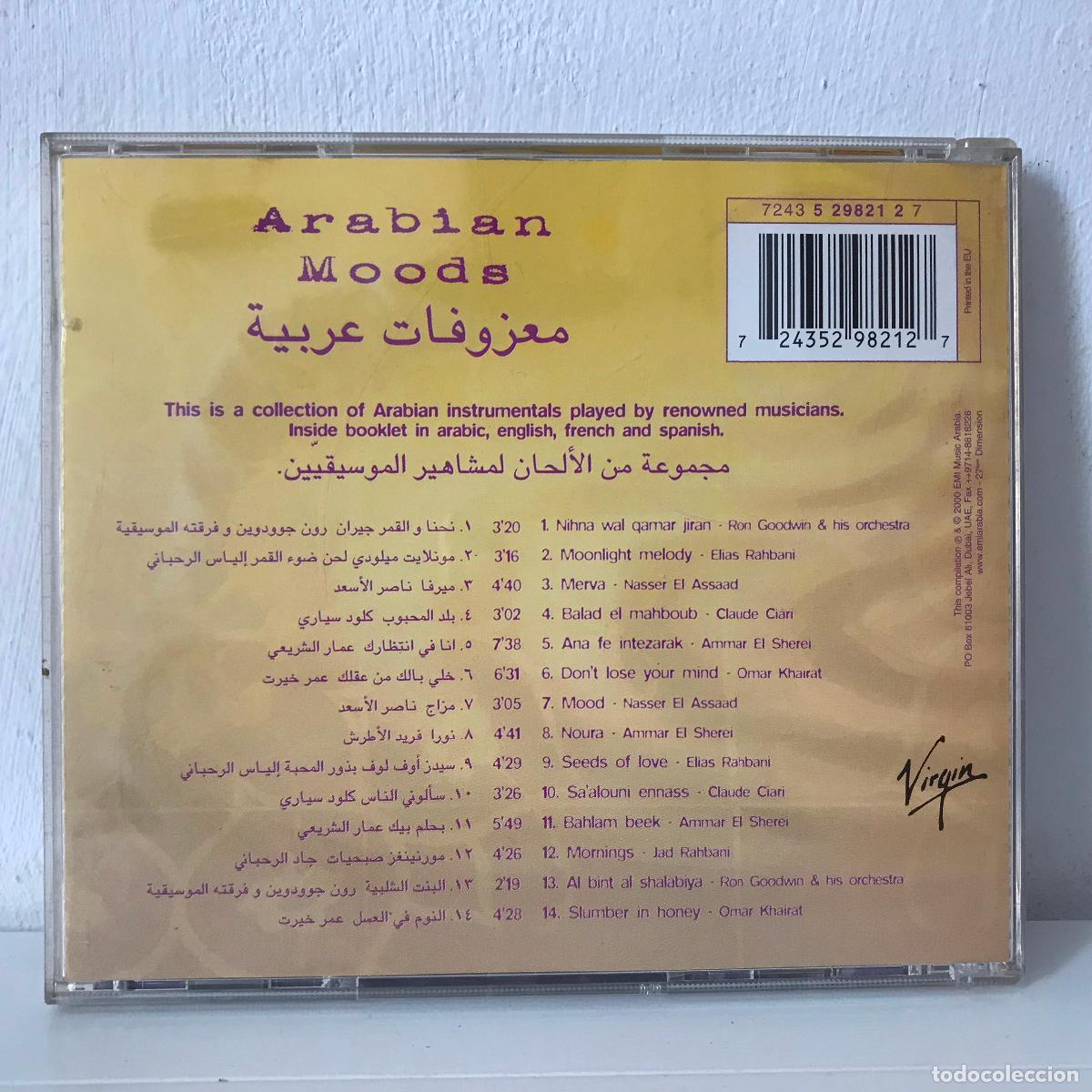 CDs de m&uacute;sica: Arabian Moods. Instrumental - Foto 2