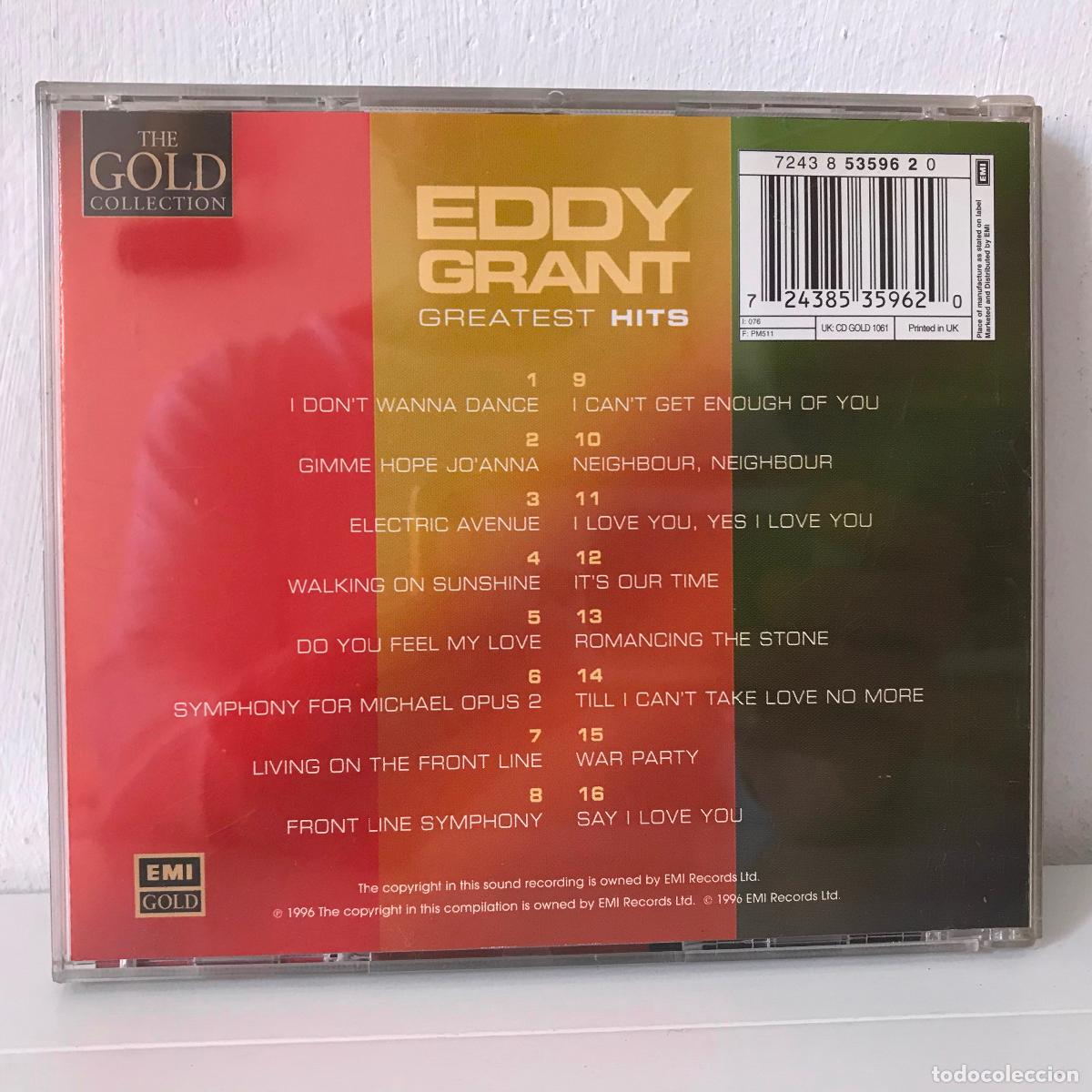 CDs de m&uacute;sica: Eddy Grant. Greatest Hits - Foto 2