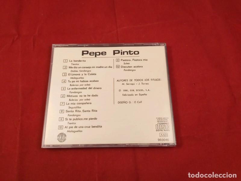 CDs de m&uacute;sica: Los grandes &eacute;xitos de Pepe Pinto - Foto 2