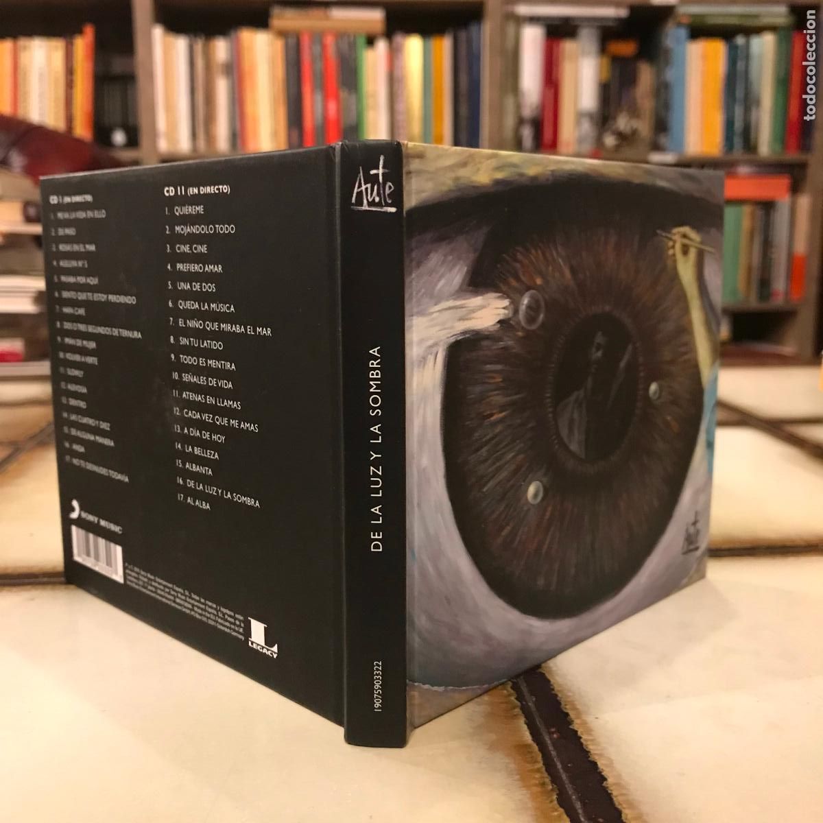 CDs de m&uacute;sica: Luis Eduardo Aute. De la luz y la sombra. - Foto 2